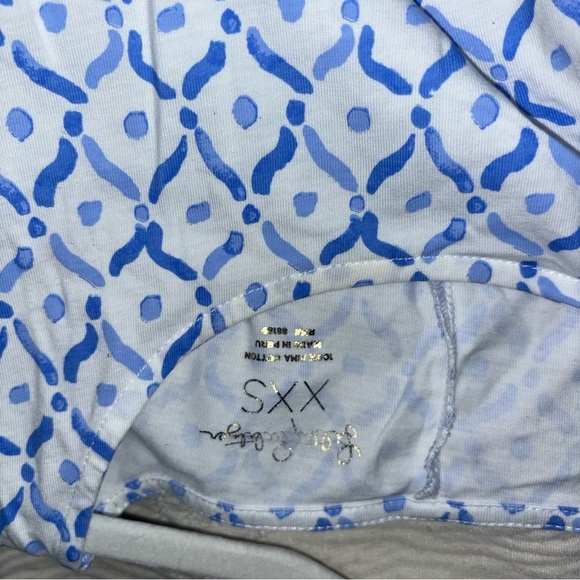 Lilly Pulitzer Blue and White Sleeveless Sundress - Picture 12 of 14